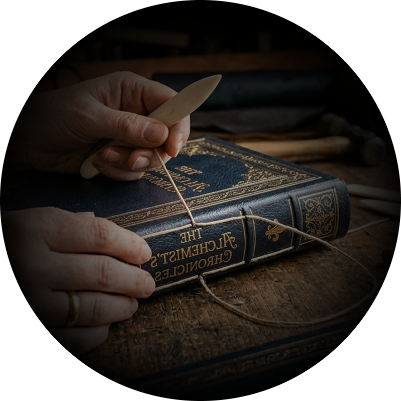 Expert Handcrafted Binding
